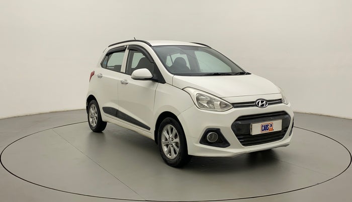 2015 Hyundai Grand i10 ASTA AT 1.2 KAPPA VTVT, Petrol, Automatic, 21,818 km, Right Front Diagonal