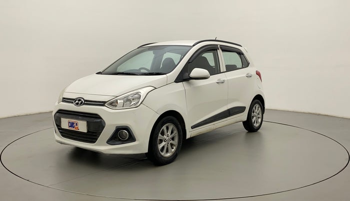 2015 Hyundai Grand i10 ASTA AT 1.2 KAPPA VTVT, Petrol, Automatic, 21,818 km, Left Front Diagonal