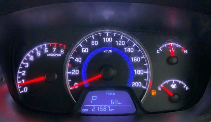 2015 Hyundai Grand i10 ASTA AT 1.2 KAPPA VTVT, Petrol, Automatic, 21,818 km, Odometer Image