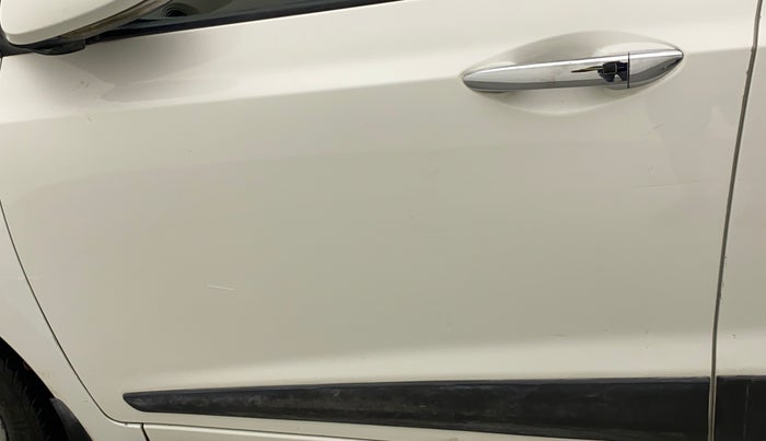 2015 Hyundai Grand i10 ASTA AT 1.2 KAPPA VTVT, Petrol, Automatic, 21,818 km, Front passenger door - Slightly dented