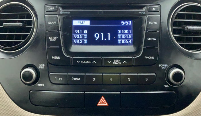 2015 Hyundai Grand i10 ASTA AT 1.2 KAPPA VTVT, Petrol, Automatic, 21,818 km, Infotainment System