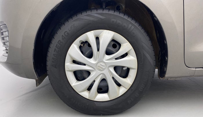 2018 Maruti Swift VXI D, CNG, Manual, 78,851 km, Left Front Wheel