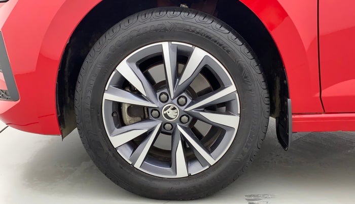 2022 Skoda SLAVIA STYLE 1.5L TSI DSG, Petrol, Automatic, 8,413 km, Left Front Wheel
