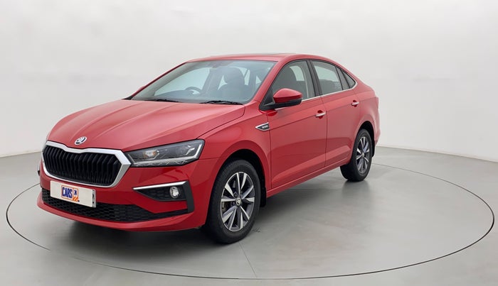 2022 Skoda SLAVIA STYLE 1.5L TSI DSG, Petrol, Automatic, 8,413 km, Left Front Diagonal
