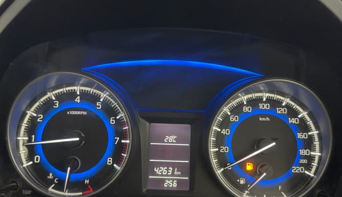2016 Maruti Baleno DELTA PETROL 1.2, Petrol, Manual, 42,605 km, Odometer Image