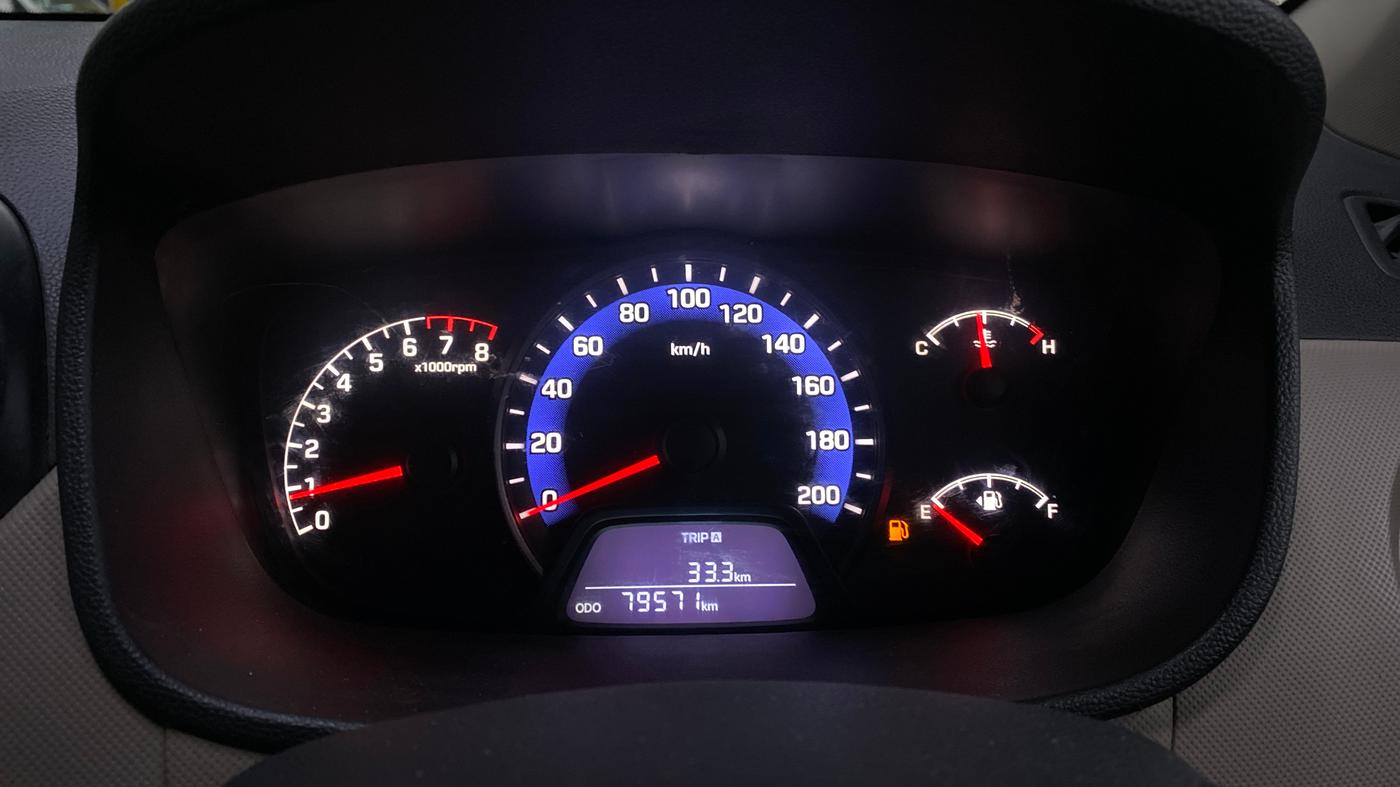 2014 Hyundai Xcent S (O) 1.2, Petrol, Manual, 79,559 km, Odometer Image
