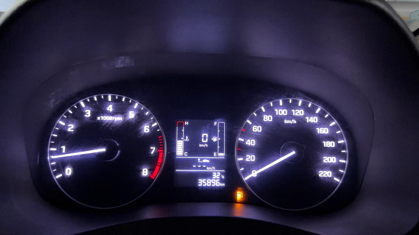 2017 Hyundai Creta E PLUS 1.6 PETROL, Petrol, Manual, 35,875 km, Odometer Image