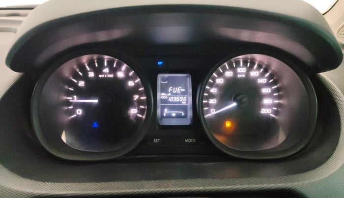 2016 Tata Tiago XT PETROL, Petrol, Manual, 1,09,669 km, Odometer Image