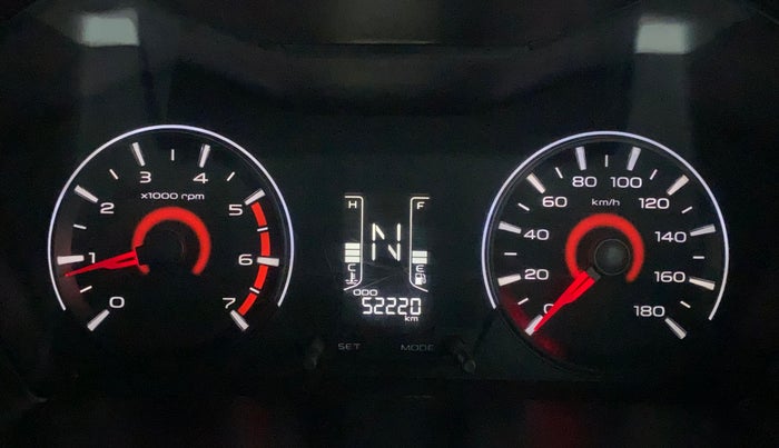 2016 Mahindra Kuv100 K8 6 STR, Petrol, Manual, 52,220 km, Odometer Image