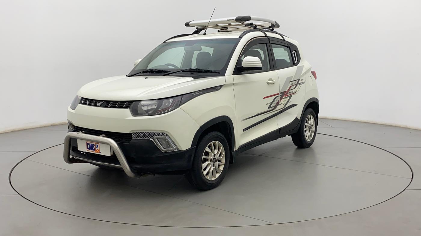 2016 Mahindra Kuv100 K8 6 STR, Petrol, Manual, 52,220 km, Left Front Diagonal
