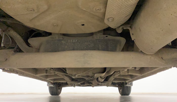 2016 Mahindra Kuv100 K8 6 STR, Petrol, Manual, 52,220 km, Rear Underbody
