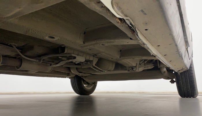 2016 Mahindra Kuv100 K8 6 STR, Petrol, Manual, 52,220 km, Right Side Underbody