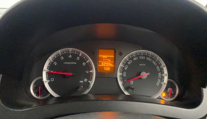 2013 Maruti Swift VXI, Petrol, Manual, 63,412 km, Odometer Image