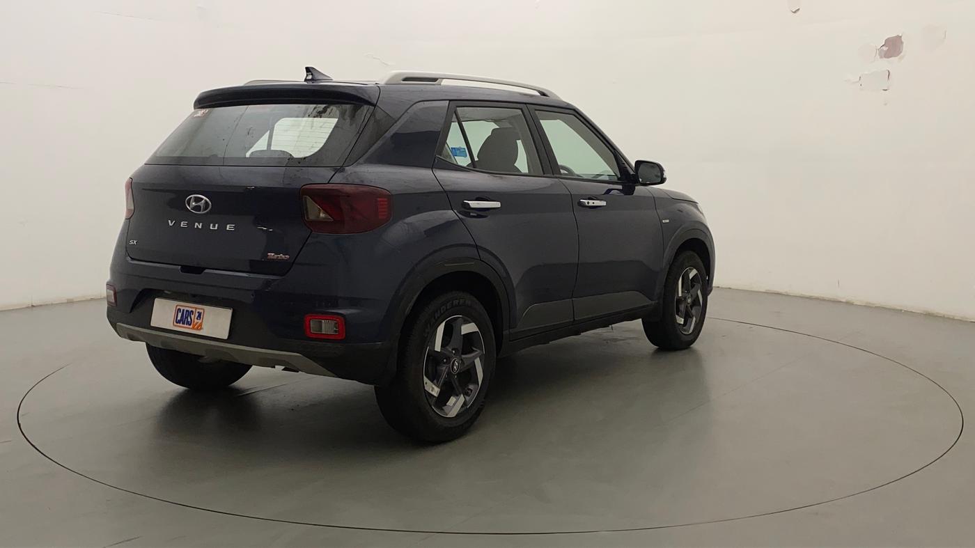 2021 Hyundai VENUE SX PLUS 1.0 TURBO DCT, Petrol, Automatic, 28,948 km, Right Back Diagonal