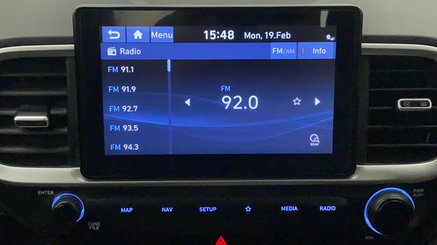 2021 Hyundai VENUE SX PLUS 1.0 TURBO DCT, Petrol, Automatic, 28,948 km, Infotainment System