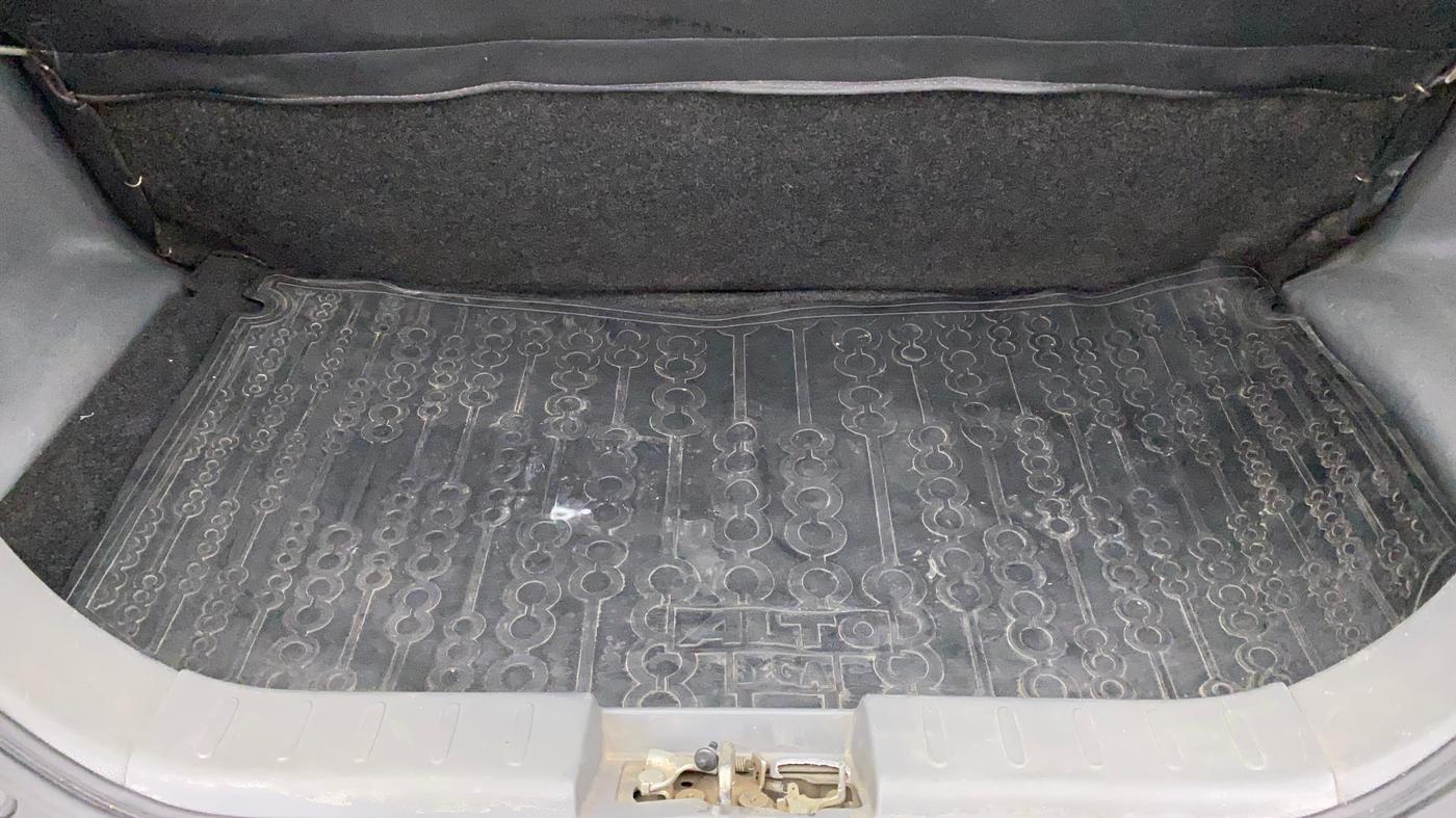 2013 Maruti Alto 800 LXI, Petrol, Manual, 53,282 km, Boot Inside
