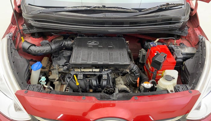 2017 Hyundai Grand i10 SPORTZ (O) AT 1.2 KAPPA VTVT, Petrol, Automatic, 9,340 km, Engine View