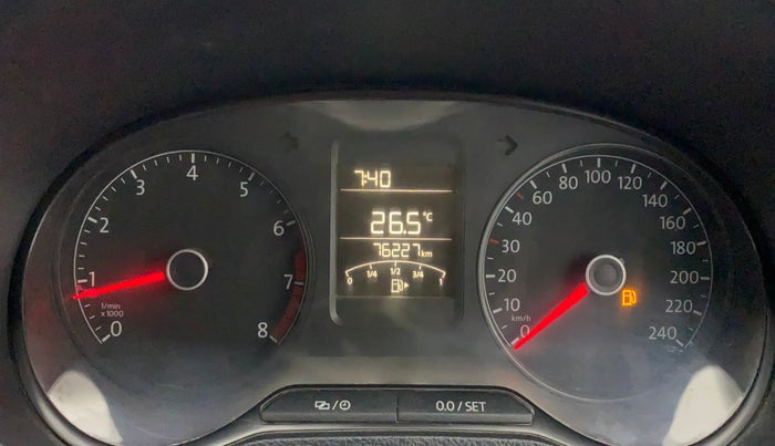 2017 Volkswagen Polo TRENDLINE 1.2L PETROL, Petrol, Manual, 76,219 km, Odometer Image