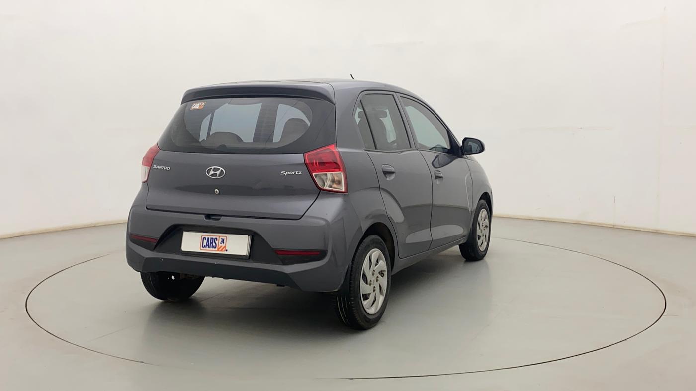 2019 Hyundai NEW SANTRO SPORTZ MT, CNG, Manual, 53,906 km, Right Back Diagonal