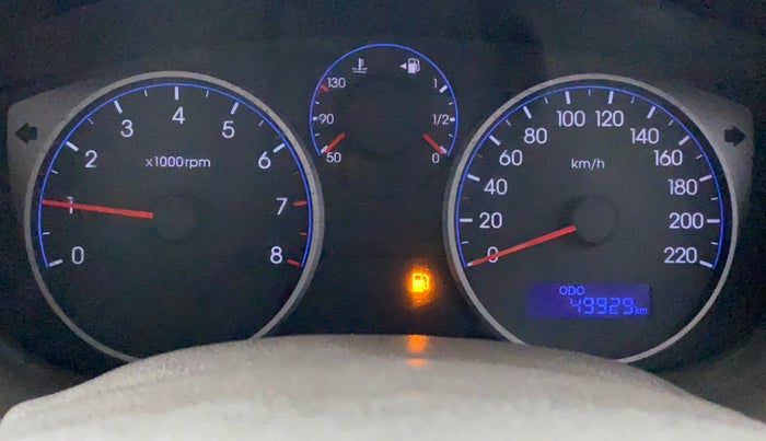 2010 Hyundai i20 SPORTZ 1.2, Petrol, Manual, 49,929 km, Odometer Image