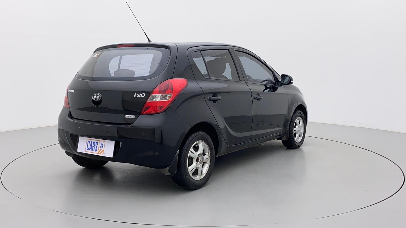 2010 Hyundai i20 SPORTZ 1.2, Petrol, Manual, 49,929 km, Right Back Diagonal