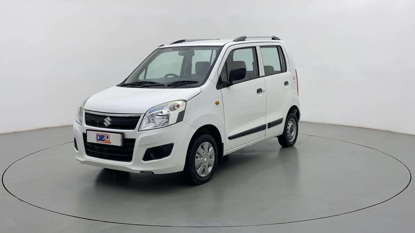 2018 Maruti Wagon R 1.0 LXI CNG, CNG, Manual, 55,775 km, Left Front Diagonal