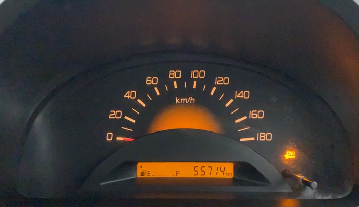 2018 Maruti Wagon R 1.0 LXI CNG, CNG, Manual, 55,775 km, Odometer Image