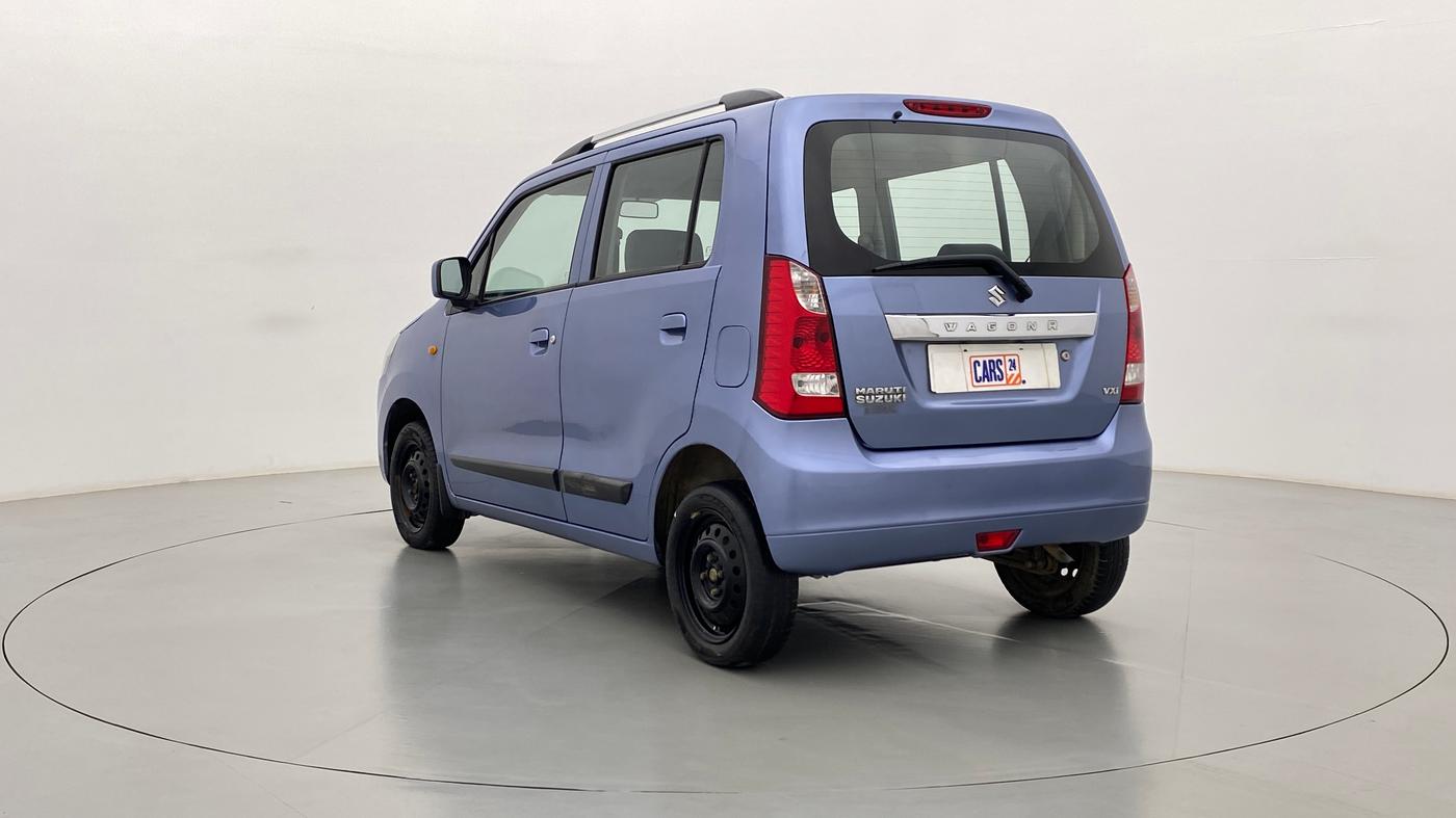 2012 Maruti Wagon R 1.0 VXI, Petrol, Manual, 67,318 km, Left Back Diagonal
