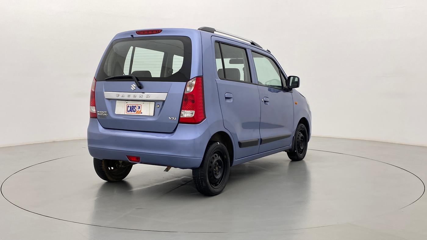 2012 Maruti Wagon R 1.0 VXI, Petrol, Manual, 67,318 km, Right Back Diagonal