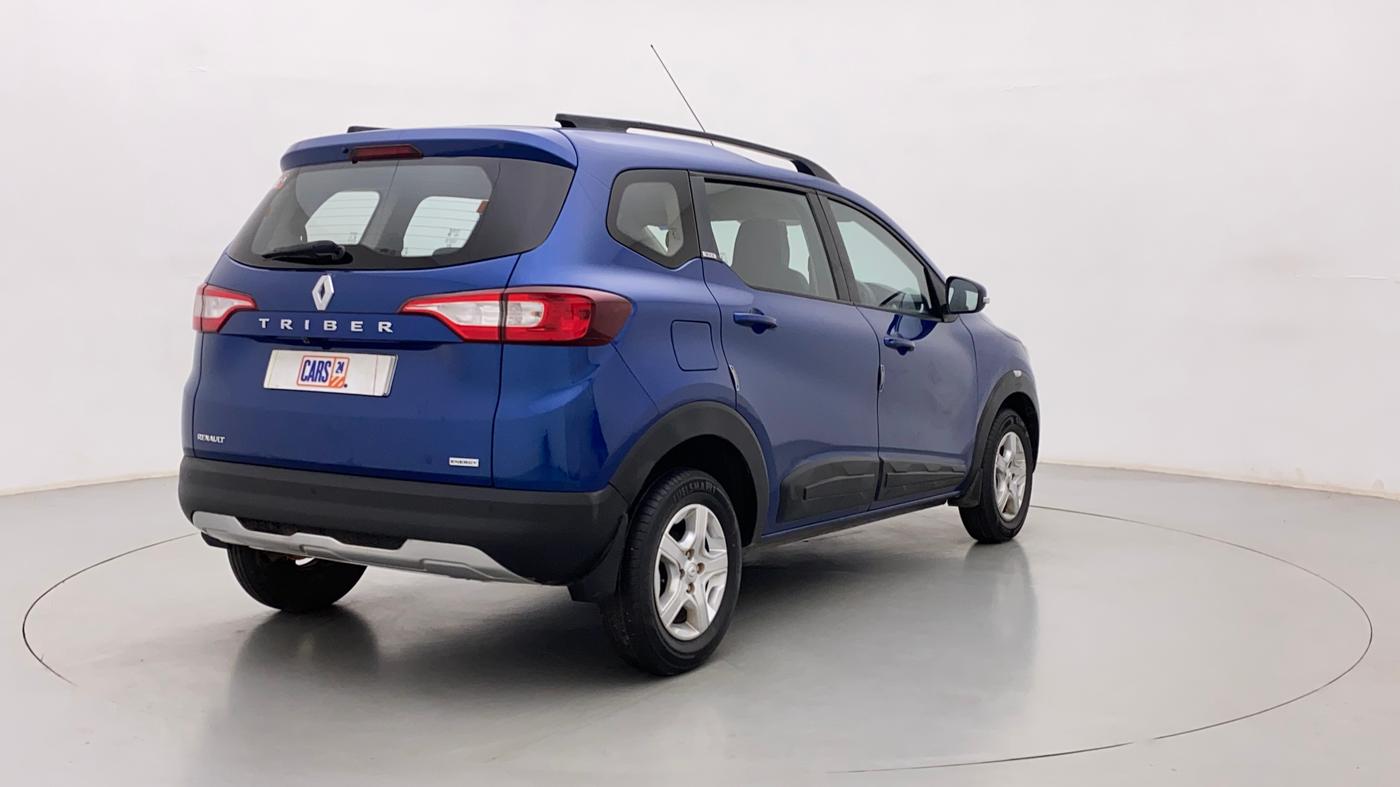 2019 Renault TRIBER RXZ, Petrol, Manual, 37,417 km, Right Back Diagonal