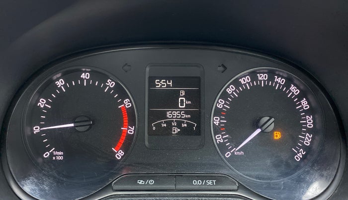 2021 Skoda Rapid 1.0 AMBITION TSI MT, Petrol, Manual, 17,006 km, Odometer Image