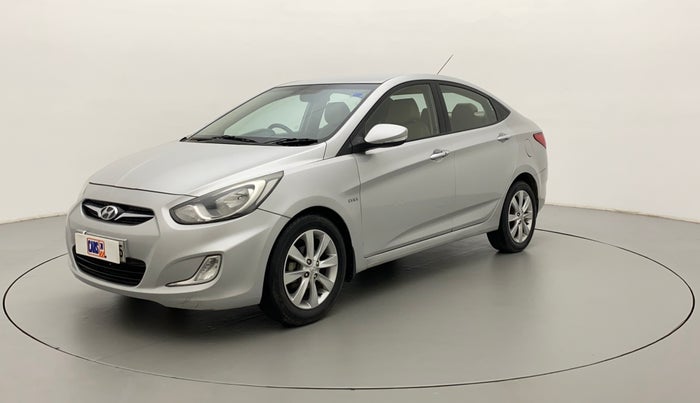 2011 Hyundai Verna FLUIDIC 1.6 VTVT SX OPT AT, Petrol, Automatic, 74,799 km, Left Front Diagonal