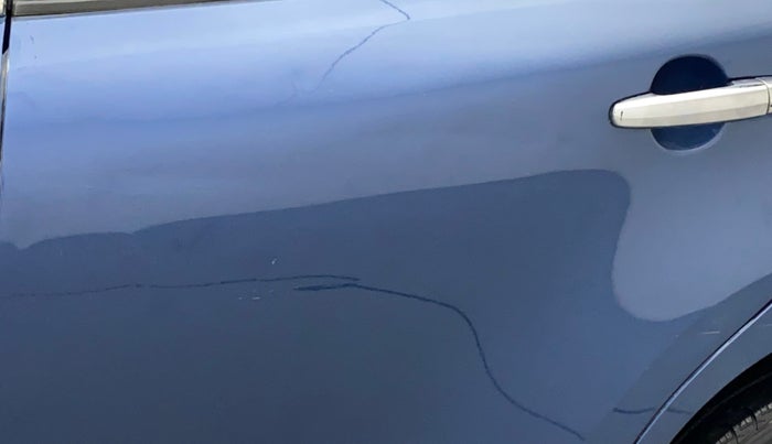 2017 Maruti Baleno DELTA PETROL 1.2, Petrol, Manual, 55,600 km, Rear left door - Minor scratches