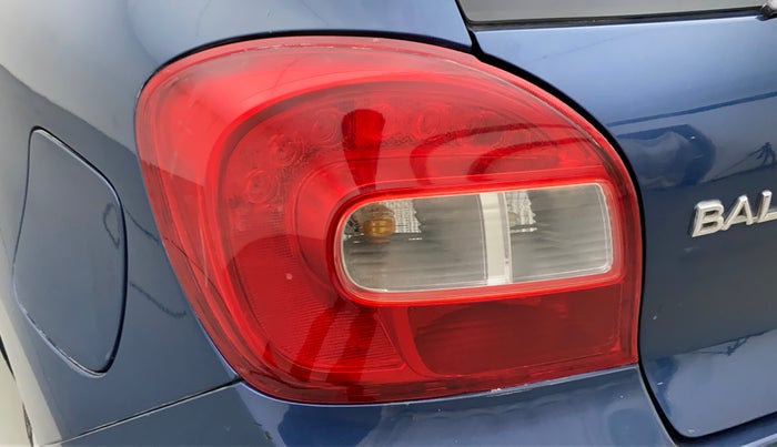 2017 Maruti Baleno DELTA PETROL 1.2, Petrol, Manual, 55,600 km, Left tail light - Minor scratches