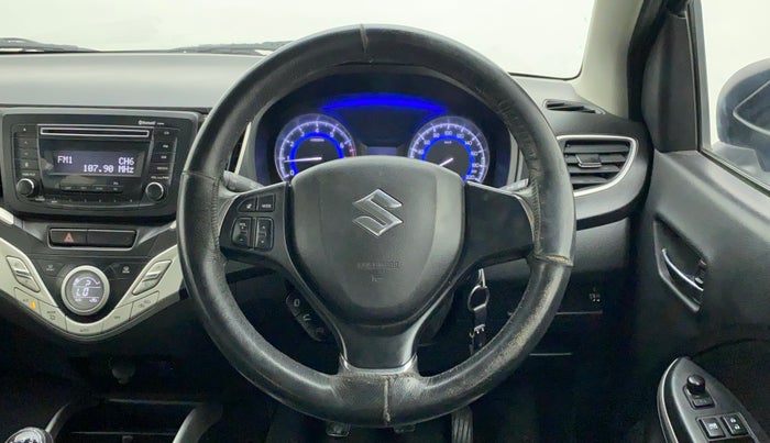 2017 Maruti Baleno DELTA PETROL 1.2, Petrol, Manual, 55,600 km, Steering Wheel Close Up