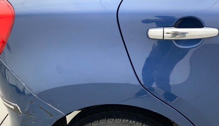 2017 Maruti Baleno DELTA PETROL 1.2, Petrol, Manual, 55,600 km, Right quarter panel - Slightly dented
