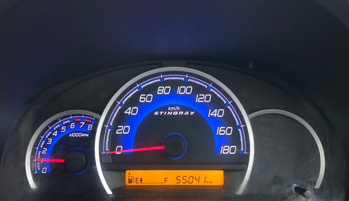 2013 Maruti Wagon R Stingray VXI, Petrol, Manual, 55,229 km, Odometer Image