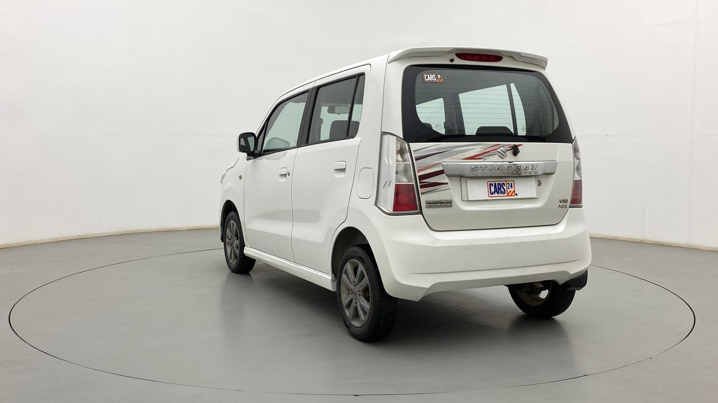2013 Maruti Wagon R Stingray VXI, Petrol, Manual, 55,229 km, Left Back Diagonal