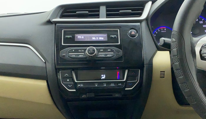2018 Honda Amaze 1.2L I-VTEC S, Petrol, Manual, 52,466 km, Air Conditioner