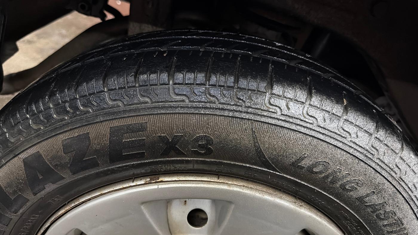 2015 Maruti Alto K10 VXI (O), Petrol, Manual, 86,069 km, Right Rear Tyre Tread