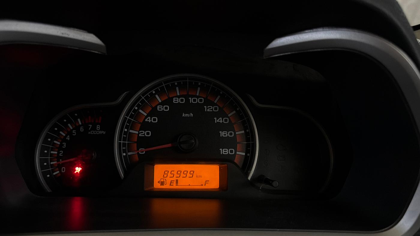 2015 Maruti Alto K10 VXI (O), Petrol, Manual, 86,069 km, Odometer Image