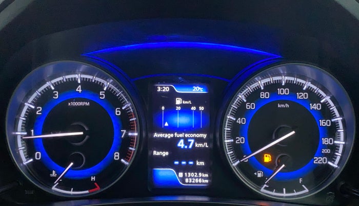 2019 Maruti Baleno ZETA PETROL 1.2, Petrol, Manual, 83,265 km, Odometer Image