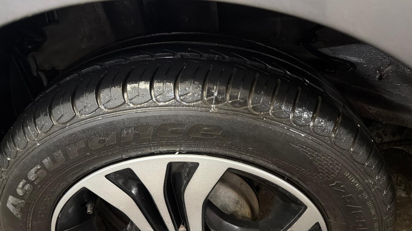 2019 Tata Tiago XZA PETROL, Petrol, Automatic, 27,925 km, Right Rear Tyre Tread