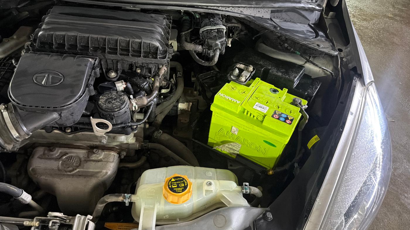 2019 Tata Tiago XZA PETROL, Petrol, Automatic, 27,925 km, Engine View - Left