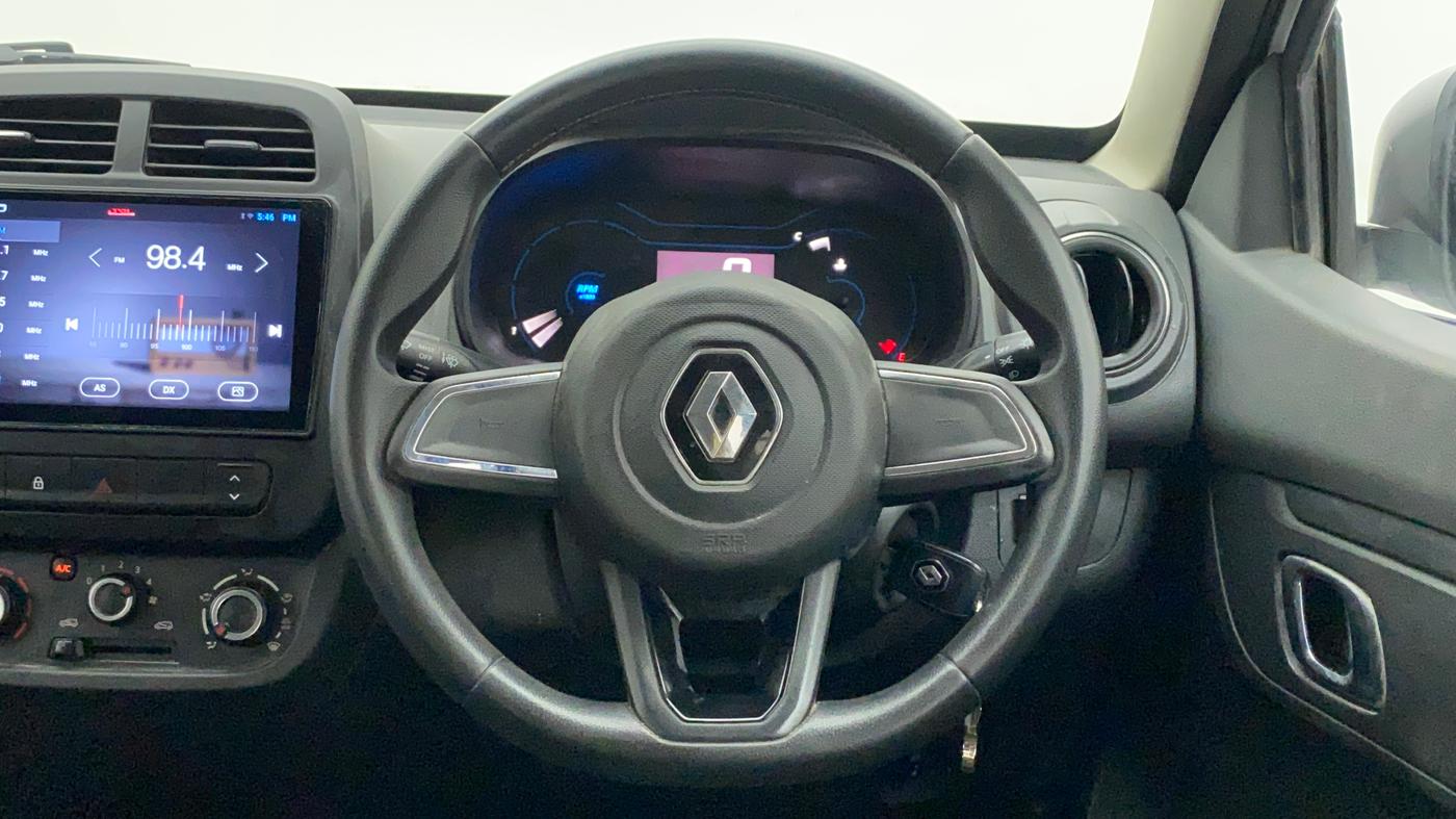 2020 Renault Kwid RXT 1.0 (O), Petrol, Manual, 40,508 km, Steering Wheel Close Up