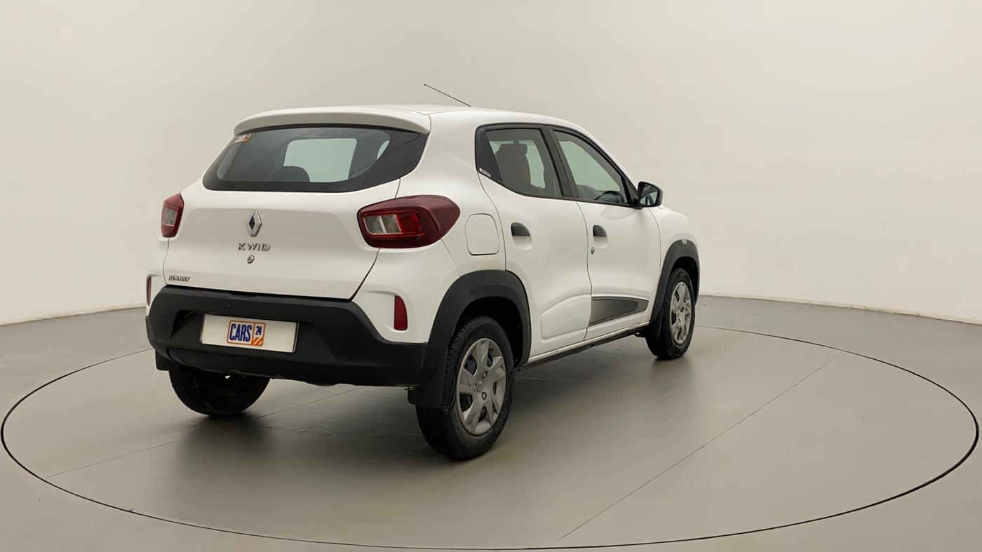 2020 Renault Kwid RXT 1.0 (O), Petrol, Manual, 40,508 km, Right Back Diagonal
