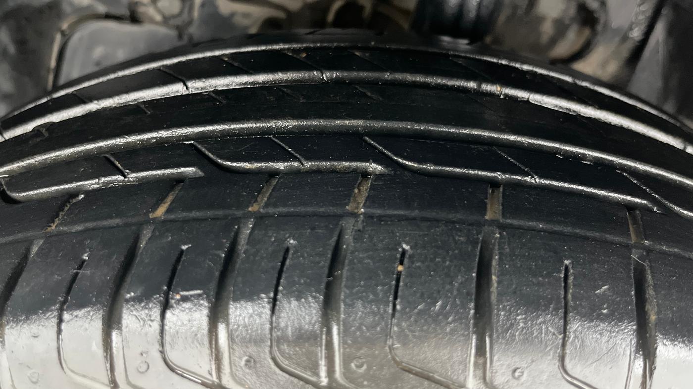 2022 Tata NEXON XZ PLUS PETROL, Petrol, Manual, 26,541 km, Left Front Tyre Tread