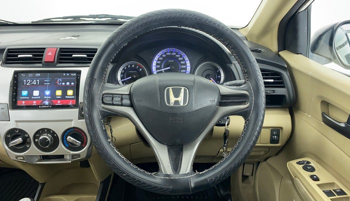 2013 Honda City S MT PETROL, Petrol, Manual, 89,789 km, Steering Wheel Close Up