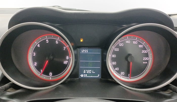 2018 Maruti Swift VXI, CNG, Manual, 67,075 km, Odometer Image