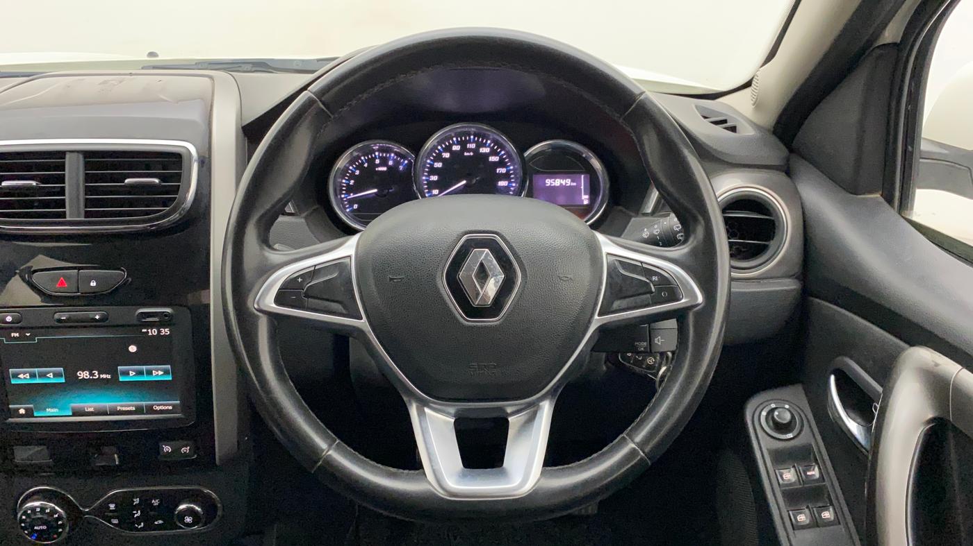 2020 Renault Duster RXZ 1.3 TURBO PETROL MT, Petrol, Manual, 95,849 km, Steering Wheel Close Up